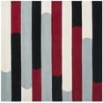 thumbnail image 2 of Safavieh Soho Proinsias Striped Area Rug, Ivory/Multi, 6' x 6' Square, 2 of 8