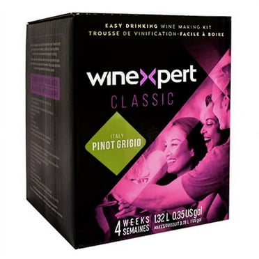 Italian Pinot Grigio CLASSIC wine kit makes 1 gallon by Winexpert
