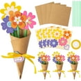 thumbnail image 1 of Fiudx Kit para Ramo de Flores, Juego de Tarjetas Aromáticas Diy, 12 Piezas para Manualidades, Fácil Montaje para Crear Hermosos Ramos, Ideal para El Día de La Madre, Proyectos de Arte y Diversión Fam, 1 of 6