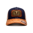 thumbnail image 2 of KNITE Gorra Trucker Hombre Elefante Suerte Vaquera Herraje Metálico Rancho, 2 of 5