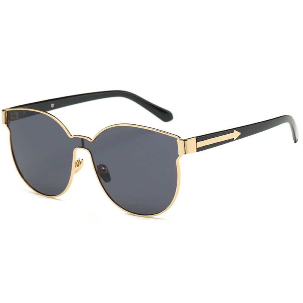 OWL OWL Eyewear Sunglasses 86036 C5 Women's Metal Fashion Black/Gold