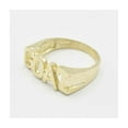 thumbnail image 2 of Shiny "GOAT" Unisex Adult Ring 10K Yellow Gold, 4.86 Gr – Goldum NYC, 2 of 6