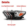 thumbnail image 3 of LED Headlight for 2015 2016 2017 Ford Mustang Projector Headlamp - Driver Side, 3 of 8