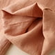 thumbnail image 3 of Pantalones anchos de algodón y lino para mujer: cintura alta elástica, corte holgado y ajustado, pantalones rectos informales para primavera/otoño, 3 of 7