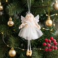 thumbnail image 5 of Christmas Angel Doll Pendant, Plush Hanging Ornament, Tree Decoration Festival Gift for Home Use, 5 of 6