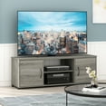 thumbnail image 3 of Furinno Classic TV Stand with Doors for TV up to 65 Inch, French Oak, 3 of 6