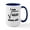 White/Navy Inside, variant on CafePress - 65Th Birthday Square Root Ceramic Mug - 15 oz Ceramic Large White Novelty Mug