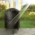 thumbnail image 3 of Cubierta redonda para barbacoa impermeable 420D tela Oxford Anti-UV con, 3 of 5