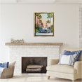thumbnail image 3 of Stupell Industries Glam Summer Truck Transportation Painting Gold Floater Framed Canvas Art Print Wall Art, 25 x 31, 3 of 10