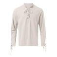 thumbnail image 4 of Polo Shirts for Men Active Wear Tops Thin Long Sleeved Top Men's Athletic Short Sleeve Tops for Men Thermal Shirts Long Sleeve Postpartum Shirt Large Graphic Tee Shirt Tall Mens White XL, 4 of 5