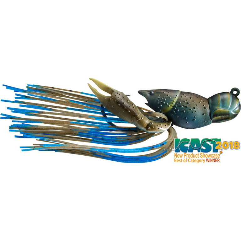 LiveTarget Fishing Lure CHB50S145 Crawfish - Hollow Body Jig 2 in 3/4 oz 