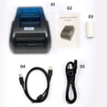 thumbnail image 3 of Máquina de recibos térmicos para llevar leche tienda de té compras almacenamiento supermercado cajero impresora, 3 of 3