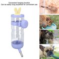 thumbnail image 3 of Leakproof Design, Double Non Slip Pet Hanging Water Bottle With 360 Degree Cleaning For Automatic Drip Free Dispenser, 3 of 8
