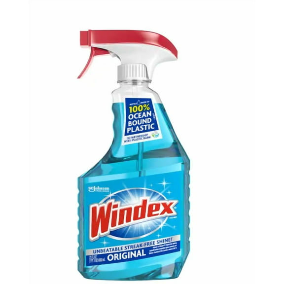 Windex Streak-Free Shine Original With Ammonia-D 23 Oz. Pack Of 3.