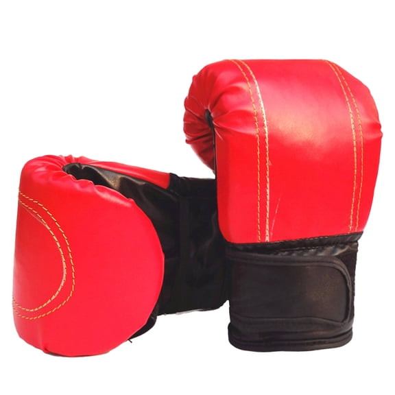 BESTSKY Boxing Gloves Superior Protection Mma Gloves Cushions Hand and Wrist Boxing Gloves for Kids Ideal for Boxing Red
