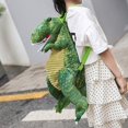 thumbnail image 3 of Dolity Dinosaur Plush Doll Gift Green, 3 of 8