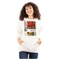 thumbnail image 3 of Poinsettia Christmas Joyeux Noel Unisex Plus Fleece Graphic Hoodie Brisco Brands 5X, 3 of 6