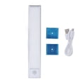 thumbnail image 2 of Under Cabinet Light, 39 Led  Motion Sensor Light, USB Rechargeable Closet Lighting Night Light, Battery Operated Motion Sensor Led Lights For Stairway, Kitchen, Wardrobe, 2 of 8