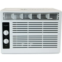 Whirlpool 5,000 BTU 115V Window-Mounted Air Conditioner with Mechanical Controls, WHAW050DW