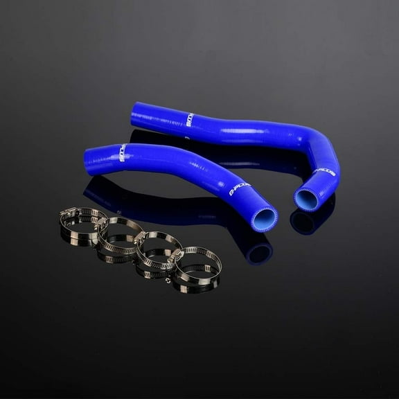 PIT66 Silicone Radiator Hose Kit Blue with Clamps,Fit for 1994-1997 Honda Accord/Prelude H22 97-01 /F22