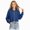 Blue, variant on Boys Fleece Jacket Kids Winter coat Girls Lined Zip Up Hoodie Warm Sweatshirt School Hooded Outerwear(5-6 Years,Orange)