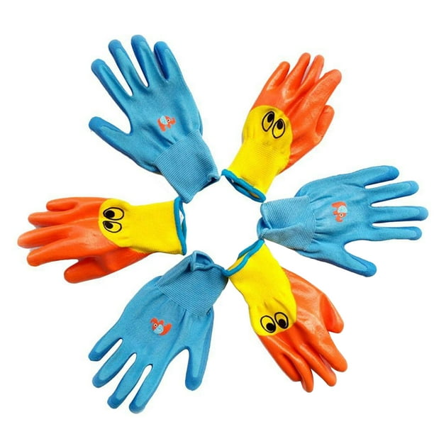 Acheter Gant de jardinage pour enfants, animaux de dessin animé, gants de  protection multicolores, gants de travail pour enfants, unisexe