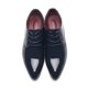 thumbnail image 5 of Zapatos de hombre de cuero brillante, zapatos de moda con cordones en punta, zapatos de moda, 5 of 5