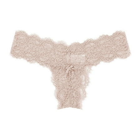

Quealent Womens Lingerie Lingerie for Women Naughty Lace Floral Teddy Bodysuits One Piece V Neck Mini Plus Size Beige M