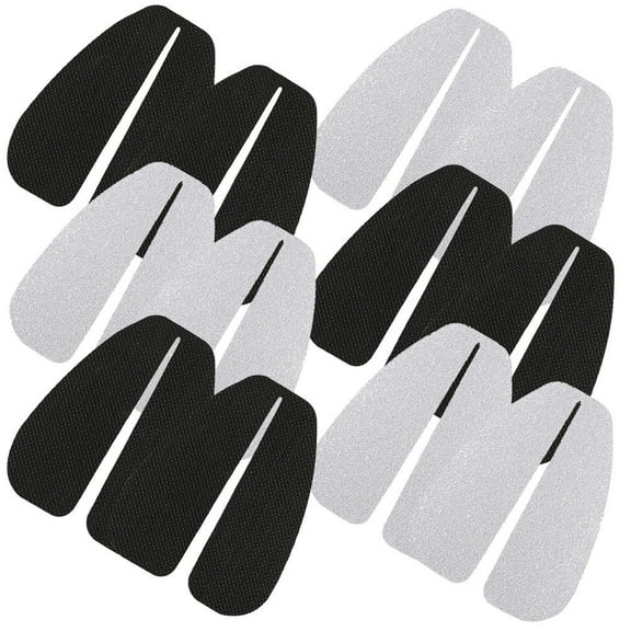 HOOWIFFY Non- Rubber Shoe Sole Protectors, 6 Pairs, Assorted Colors, Anti-Skid Shoe Grip Covers