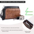 thumbnail image 3 of Bandolera POIUGOYA Trendy Soft Leather para mujer, 3 of 6