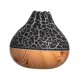 thumbnail image 1 of Air Humidifier Essential Oil 300ml Mute Mist Spray Simulation Flame Lamp Aroma For Living Room Home Bedroom Black, 1 of 5