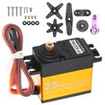 thumbnail image 1 of Servo Digital ANGGREK Servo De Dirección De Engranaje De Metal Alto Par Para Barco 1/8 RC, 1 of 5