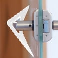 thumbnail image 5 of 2 Pcs Door Stoppers, Door Stop Doorstop Rubber Door Stopper Wedge Small Door Wedge Sturdy Window Stopper, White, 5 of 5
