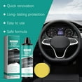 thumbnail image 5 of Plastic Restorer for Cars Revive Faded Plastic, Rubber Vinyl Ultimate Solution for Car Trim Restoration Protection Car Guys Plastic Restorer,Car Restoration Black Care Plastic Paste, 5 of 9