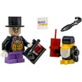 thumbnail image 1 of LEGO Superheroes: Penguin Minifig with Helper, Dynamite and Black Cape, 1 of 2