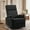 Black, variant on Lnsenfin Small Swivel Rocker Recliner Chair for Adults Chenille for Living Room,Pink