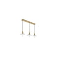 thumbnail image 4 of Living District Waltz 3 light brass Pendant, 4 of 4