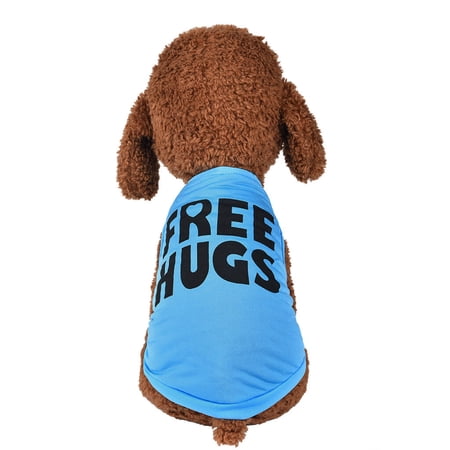 Fashion New Pet Vest Summer Breathable Comfortable Text Pattern Dog Cat Clothing Pet Vest DOPI