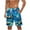 Blue#01, variant on ZCFZJW Quick Dry Swim Trunks for Men Lightweight Casual Drawstring Elastic Waist Summer Tropical Palm Tree Printed Beach Board Shorts Bathing Suit with Pockets Black L