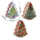 thumbnail image 3 of Inteprter Tarro de galletas, caja de dulces, caja de regalo, tamaño compacto, accesorio DIY, suministros de vacaciones, ahorro de espacio, artesanía, Kits de decoración para fiestas patrón de luz Inteprter HA070271-01, 3 of 6