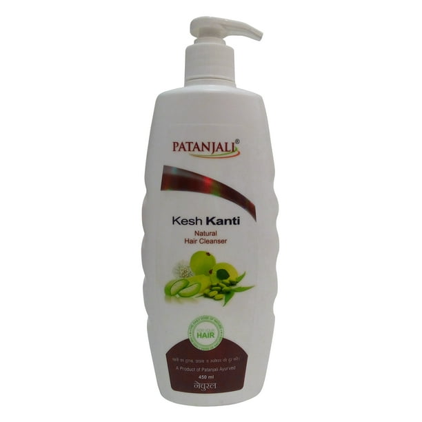 Patanjali Kesh Kanti Hair Cleanser - Natural, 450Ml Bottle 