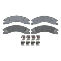 ACDelco Silver Semi-Metallic Brake Pad Set, w/ Hardware Fits select: 2008-2019,2021-2023 FORD ECONOLINE