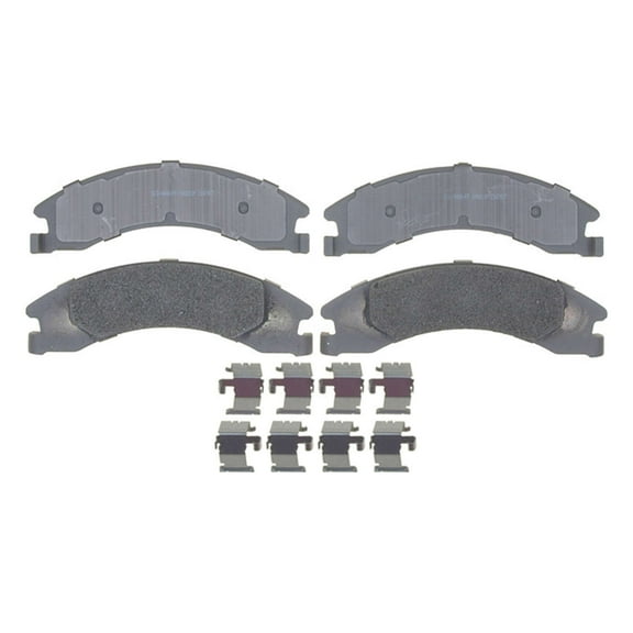 ACDelco Silver Semi-Metallic Brake Pad Set, w/ Hardware Fits select: 2008-2019,2021-2023 FORD ECONOLINE