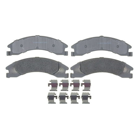 ACDelco Silver Semi-Metallic Brake Pad Set  w/ Hardware