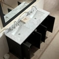 thumbnail image 3 of Ariel C061d Westwood 61" Free Standing Vanity Set - Black, 3 of 3