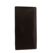 Fossil Mens Derrick Executive Leather Wallet - Dark Brown