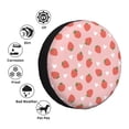 thumbnail image 4 of Naloa Strawberry PVC Leather Spare Tire Wheel Cover for Car Truck SUV Camper Trailer Universal Fit many size17 inch, 4 of 6