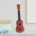 thumbnail image 1 of Ukelele soprano Yotijar juguete de educación temprana cuerdas ajustables de entrenamiento de 21 pulgadas, 1 of 10