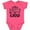 Vintage Hot Pink, variant on Inktastic Nicu Graduate Baby Girl Girls Baby Bodysuit
