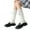 A, variant on Shenmeida 1 Pair Knit Winter Leg Warmers-Japanese Style Loose Stockings Harajuku Kawaii Crochet Socks Party Sports Casual Socks